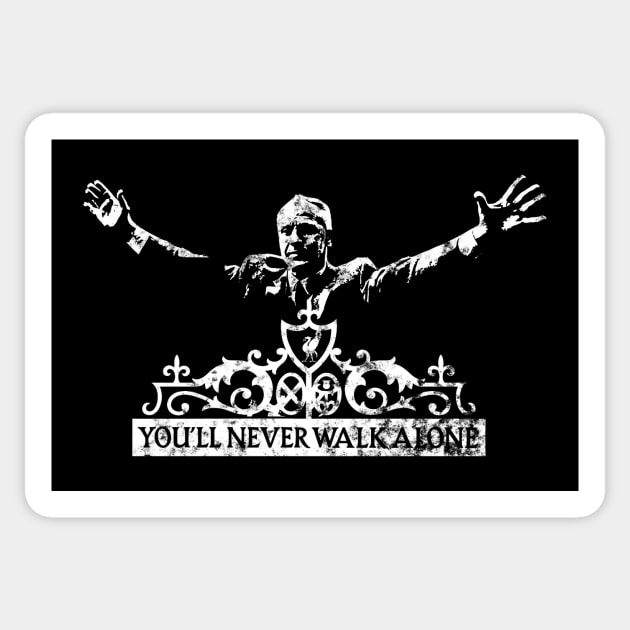 Liverpool Spirit of Shankly Sticker by TerraceTees